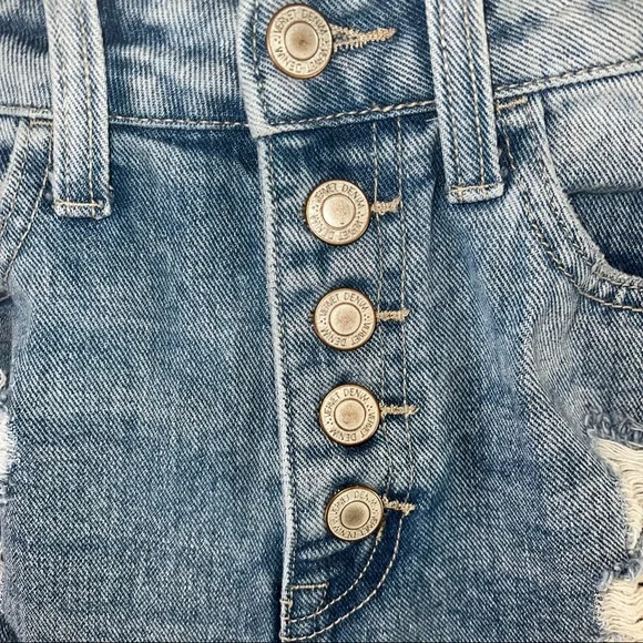 Vervet Women's High Rise Distressed Straight Denim Jeans. Sz 26 - Picture 4 of 15